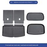 Trunk Mat And Rear Seat Backrest Pad Protective Accessories For YL