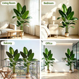 Bird of Paradise Artificial Plant 6 ft Tall, 2 Pack, Green