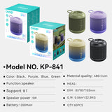 KP-841 Best-selling Wireless Bluetooth Speaker Featuring A Portable Handle And RGB Lighting Factory Stock Available Long Battery Life And High Volume