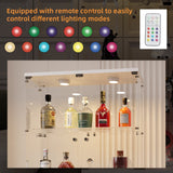 Tempered Glass Display Cabinet with Adjustable Features
