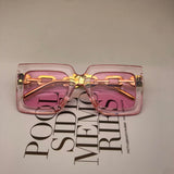 Square Chain Sunglasses for Women