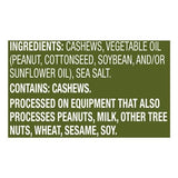 Kroger Whole Salted Cashews 32 oz