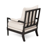 Rubber Wood Accent Chair