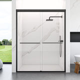 56"-60"W*72" H Semi-Frameless Double Sliding Shower Door