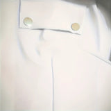 Women's White Zip-Front Knit Top