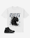 G West Feline Oversized  T-Shirt Mens