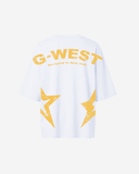 G West Womens Arch Logo Oversized Tee