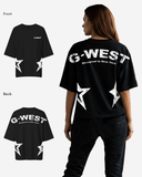 G West Womens Arch Logo Oversized Tee