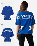 G West Womens Arch Logo Oversized Tee
