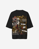 G West Womens Being Enlightened Acid Wash Premium Oversized Tee
