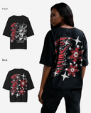 G West Womens Breaking the Cycle Double Sided Premium Oversized Tee