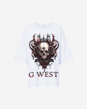 G West Womens Dead Devil Oversized Tee