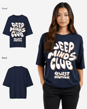G West Womens Deep Minds Club Oversized Tee