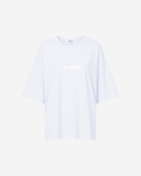 G West Womens Heavyweight Logo Wear Oversized T-Shirt