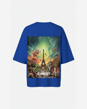 G West Womens In Paris Oversized T-Shirt