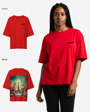 G West Womens In Paris Oversized T-Shirt
