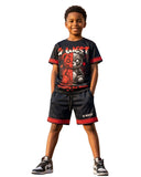 G West Kids Despair Mesh Tee Set