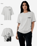 G West Womens Oversized Angel Girl Tee