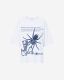 G West Womens Oversized Big Spider Life Style Tee