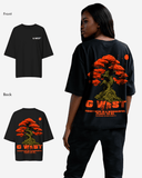 G West Womens Oversized Bonsai Tee