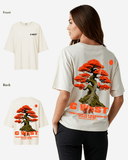 G West Womens Oversized Bonsai Tee