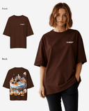 G West Womens OVERSIZED CHICAGO CAKE TEE