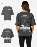 G West Womens Oversized Confusion Tee