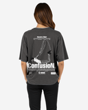 G West Womens Oversized Confusion Tee