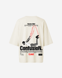 G West Womens Oversized Confusion Tee