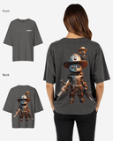 G West Womens OVERSIZED DALLAS COWBOY T-SHIRT