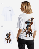 G West Womens OVERSIZED DALLAS COWBOY T-SHIRT