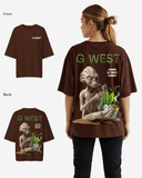 G West Womens Oversized Designed For Higher Lifeforms Tee
