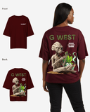 G West Womens Oversized Designed For Higher Lifeforms Tee
