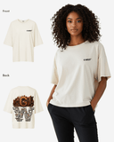 G West Womens OVERSIZED DETROIT MOTORCITY T-SHIRT