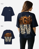 G West Womens OVERSIZED DETROIT MOTORCITY T-SHIRT