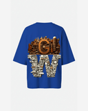 G West Womens OVERSIZED DETROIT MOTORCITY T-SHIRT