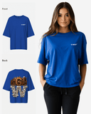 G West Womens OVERSIZED DETROIT MOTORCITY T-SHIRT