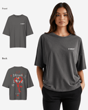 G West Womens Oversized Drunk In Love Tee