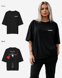 G West Womens Oversized Drunk In Sorrow Tee