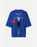 G West Womens Oversized Drunk In Sorrow Tee