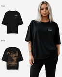 G West Womens Oversized Gratitude Reaper Tee