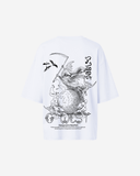 G West Womens Oversized Gratitude Reaper Tee