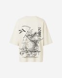 G West Womens Oversized Gratitude Reaper Tee