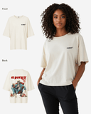 G West Womens Oversized Happy Hour T Shirt