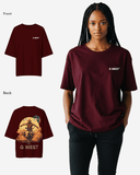 G West Womens Oversized Houston Rodeo T-Shirt