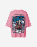 G West Womens Oversized Imagine Of Imagination Tee