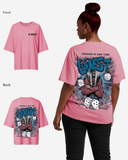 G West Womens Oversized Imagine Of Imagination Tee