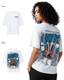 G West Womens Oversized Imagine Of Imagination Tee