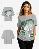 G West Womens Oversized King Of Chaos T Shirt