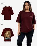 G West Womens Oversized La Culture Tee